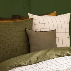 Parure imprimée Maati beige 240x220cm - Atmosphera