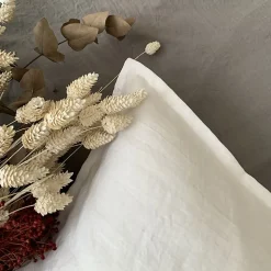 Parure 260x240 cm MILA polyester micro lavée rouge terracotta 3 pièces