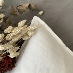 Parure 260x240 cm MILA polyester micro lavée gris perle 3 pièces