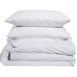 Parure 240x260cm 2 personnes PERCALE - Blanc