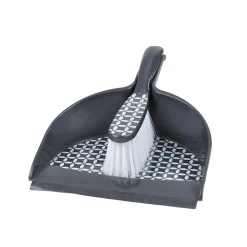 Pelle avec rebord en gomme et balayette Geoflower