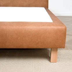 Pied de lit carré en bois Hauteur 10 cm (vendu à l'unité)