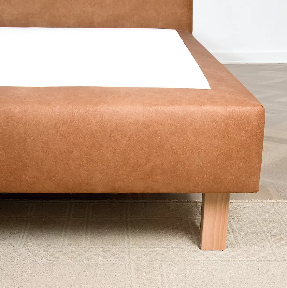 Pied de lit carré en bois Hauteur 20 cm (vendu à l'unité)