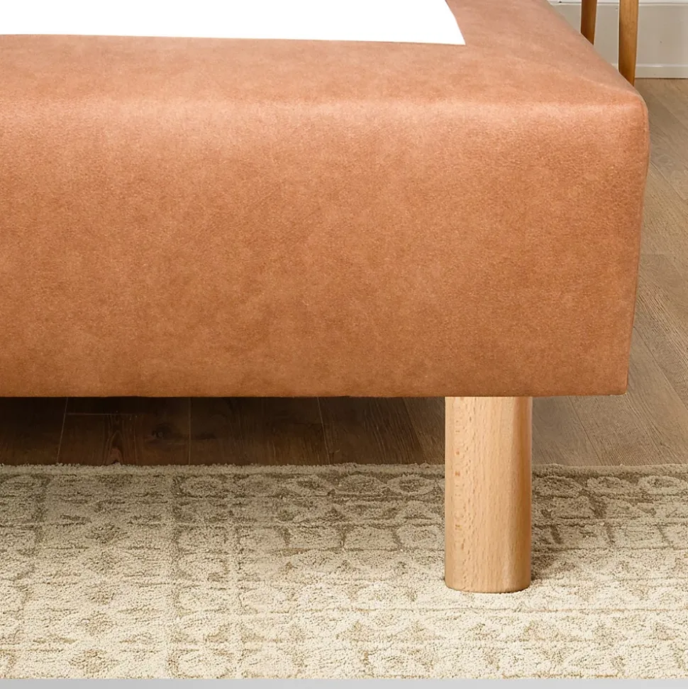 Pied de lit cylindrique en bois Hauteur 20 cm (vendu à l'unité)