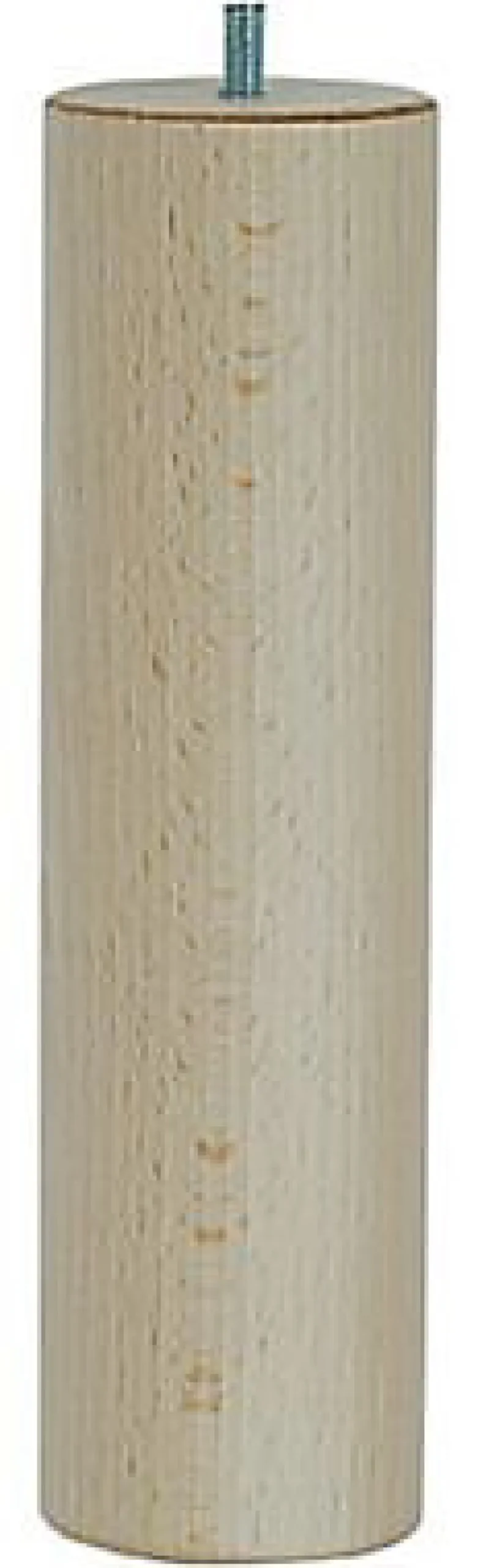 Pied de lit cylindrique H. 250 mm x ø70 mm brut