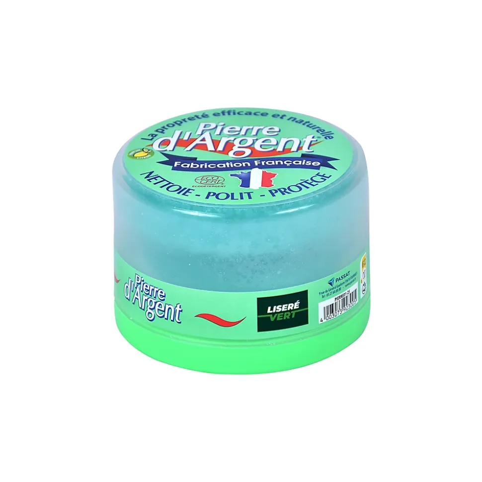 Pierre d'argent nettoie, polit et protège 200g