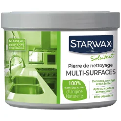 Pierre de nettoyage multi-surfaces SoluVert Starwax 375g