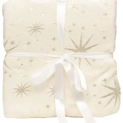 PLAID ETOILE OR MAGI 130X180CM - Atmosphera