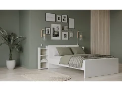 Pont de lit 6 niches " Clyde" Blanc