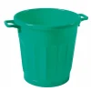 Poubelle ronde tri sélectif 50 L - vert