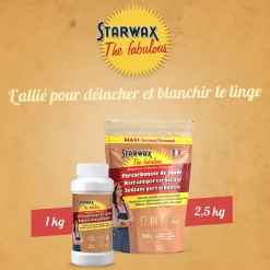 Poudre à base de percarbonate 2,5kg Starwax Fabulous