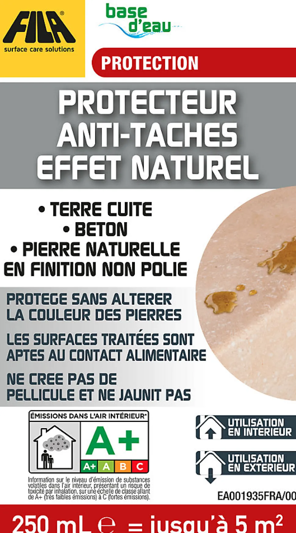 Protecteur anti-taches effet naturel Fila 250ml