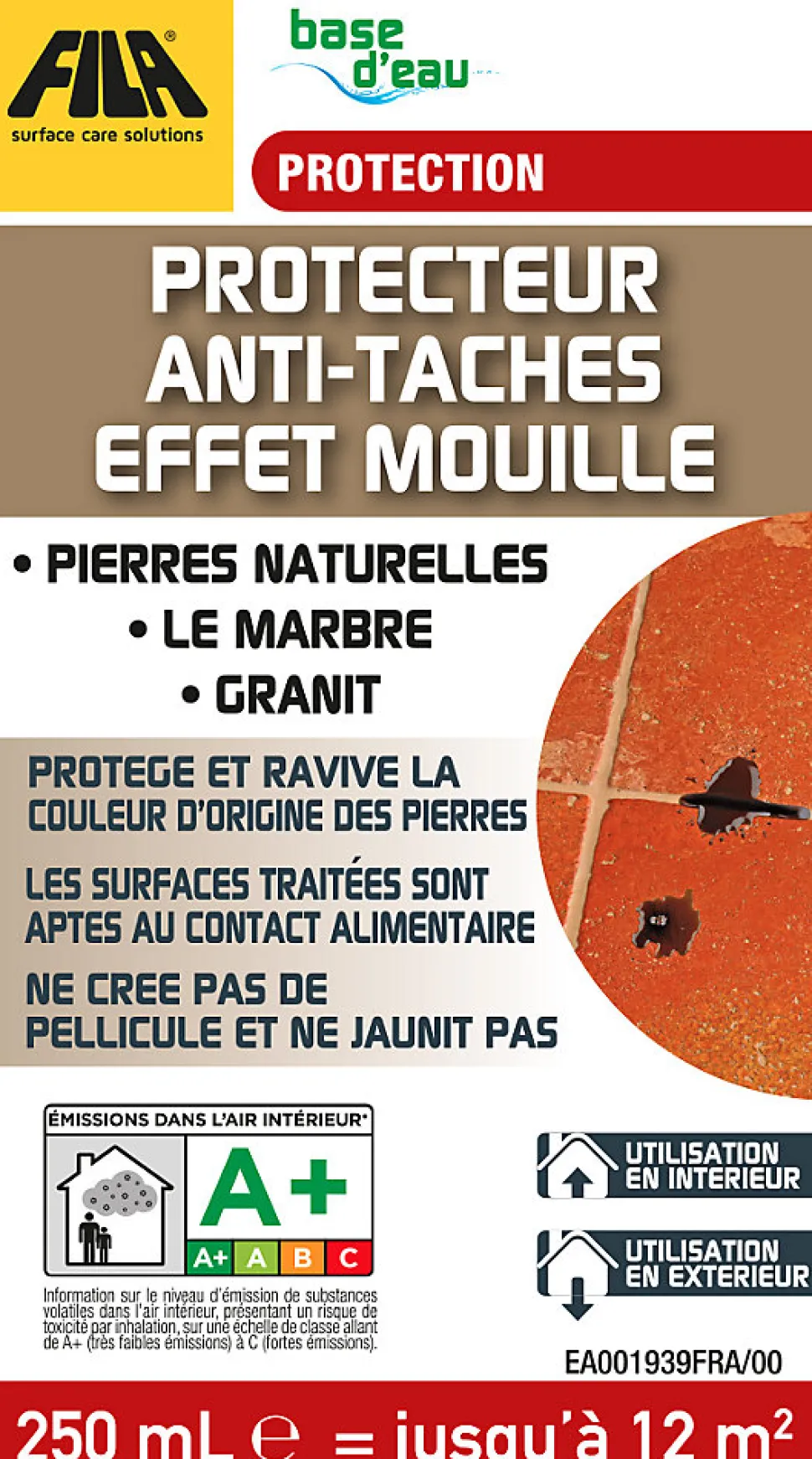 Protecteur anti-taches effet mouillé Fila 250mL