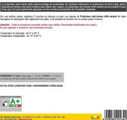 Protecteur anti-taches effet naturel Fila 5L