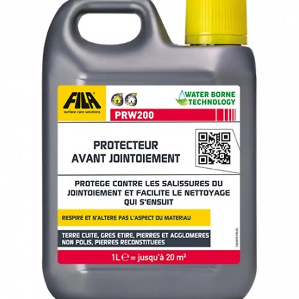 Protecteur avant jointement PRW200- Imperméabilisant pour matériaux absorbants - 1 litre