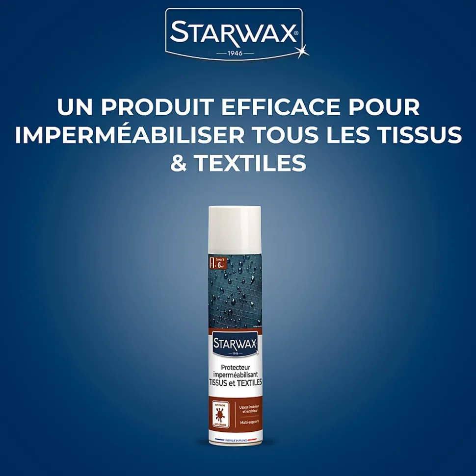 Protecteur imperméabilisant tissus extérieurs Starwax 300ml