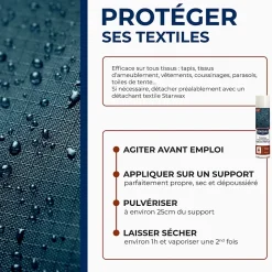 Protecteur imperméabilisant tissus extérieurs Starwax 300ml