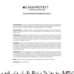 Protecteur Pierre naturelle extérieur intérieur CASA LINEA 500 Ml