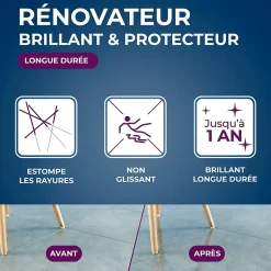 Protecteur sol carrelés Star Grand brillant longue durée Starwax 5 L