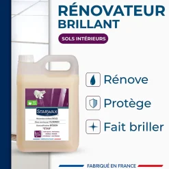 Protecteur sol carrelés Star Grand brillant longue durée Starwax 5 L