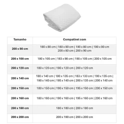 Protecteur étanche Matelas Taille 200 x 140 cm Hauteur 30 cm