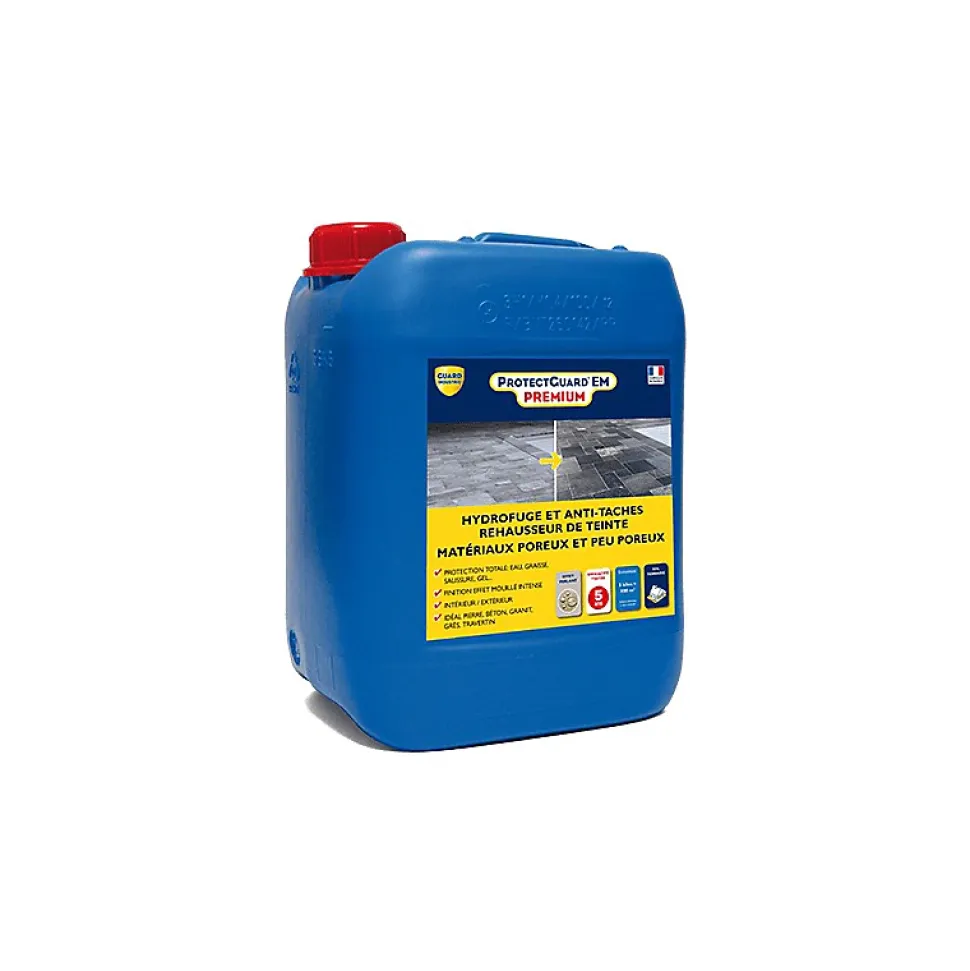 ProtectGuard EM Premium - Hydrofuge à effet mouillé intense - Guard Industrie - 5 kg