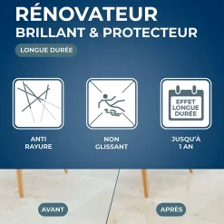 Protection entretien marbres Starwax 1L