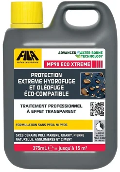 Protection extrême hydrofuge et oléofuge éco-compatible MP90 ECO XTREME - Le bidon de 5 litres