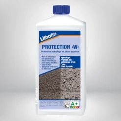 Protection W - Imprégnation hydrofuge pour les pierres naturelles - Lithofin - 1 L