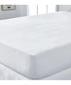 Protege matelas absorbant - TODAY - Essential - Pour lit 2 personnes - 140 x 190 cm - Anti-acarien