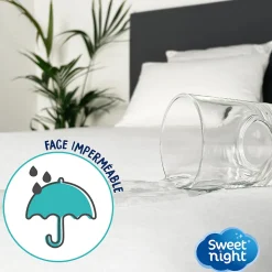 Protège matelas - Alèse Imperméable et Micro Respirante - Souple et Silencieux - Lavable à 90 degrés