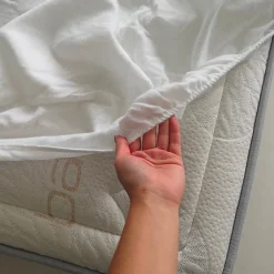 Protège matelas absorbant Songe en coton 180x200 cm