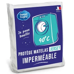 Protège matelas Bébé - Alèse Imperméable et Micro Respirante - Souple et Silencieux - Lavable à 90 degrés
