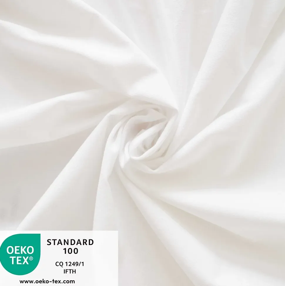 Protège Matelas Bébé 2 en 1 - Drap housse + Alèse Imperméable - Jersey 100% Coton - Souple et Silencieux - Oeko-Tex