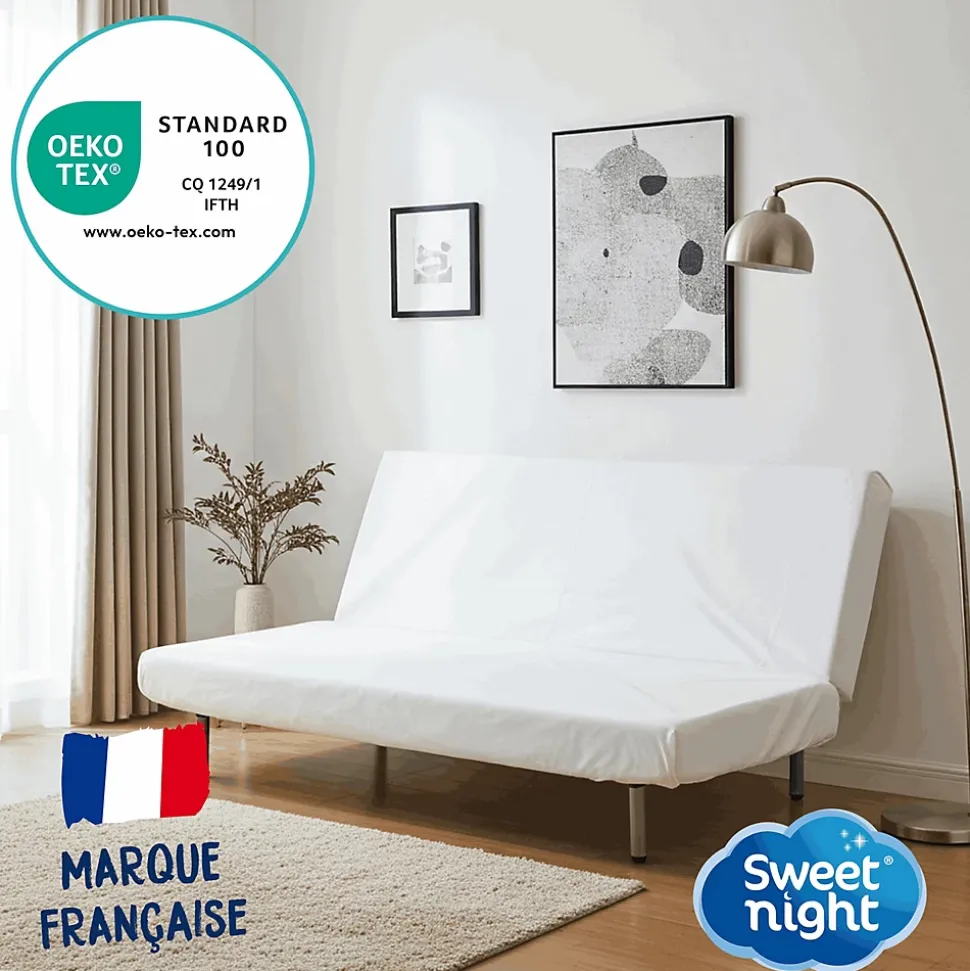 Protège matelas pour Clic Clac - Alèse Imperméable - Souple et Silencieux - Lavable à 90 degrés