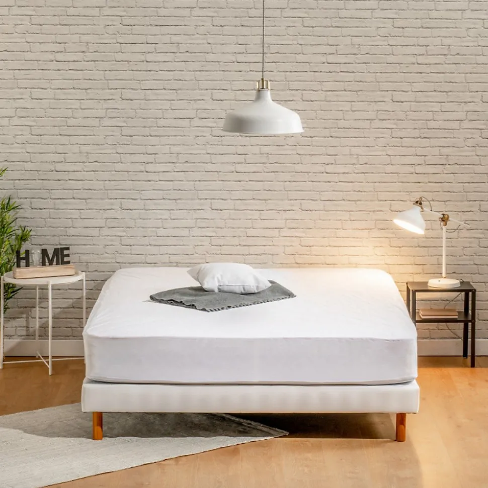 Protège matelas 160x200cm Imperméable Antitaches