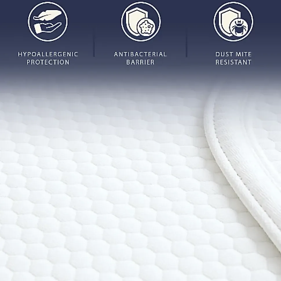 Protège-Matelas Imperméable 80x190 cm avec Élastiques