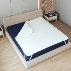 Protège-Matelas Imperméable 80x190 cm avec Élastiques