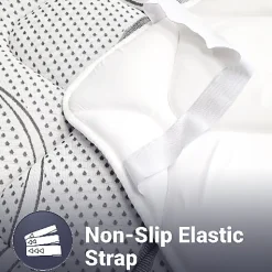 Protège-matelas 80x190 cm avec élastiques