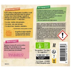 Pschitt à tout faire nettoyant multi-usages à l'alcool ménager The fabulous Starwax 1L