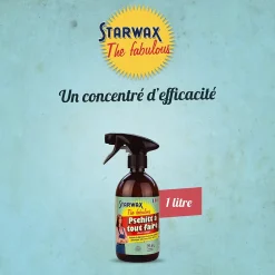Pschitt à tout faire nettoyant multi-usages à l'alcool ménager The fabulous Starwax 1L