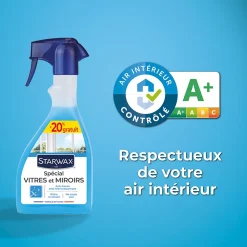 Pulvérisateur vitres Starwax 500ml +20% gratuit
