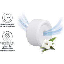Recharge pour absorbeur d'humidité GoodHome 2 galets coton 20m² 450g