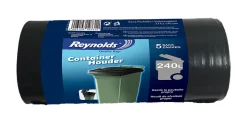 Reynolds - Pack de 12 - Sacs poubelles Container 5x240L