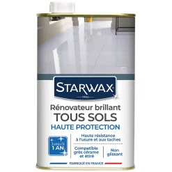 Rénovateur brillant tous sols intérieurs Starwax 1L