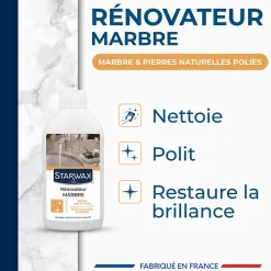 Rénovateur marbre et pierres naturelles Starwax 250ml