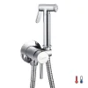 Robinet WC HYGIÈNE INTIME 2 eaux Chrome brillant en laiton Kibath