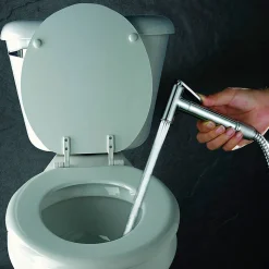 Robinet WC HYGIÈNE INTIME 2 eaux Chrome brillant en laiton Kibath