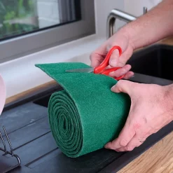 Rouleau tampon à récurer L.3m x l.14 x ep.0,8 cm vert