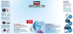 Rubson Pack de 4 recharges Aero 360 Lavande